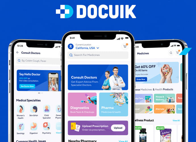 Docuik – Healthcare Application